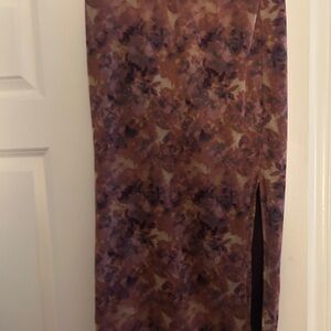 Floral Print Women's Skirt